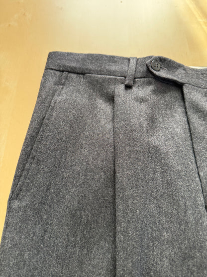 Pantaloni anni ‘90 flanella antracite (NOS) - tg. 46/48