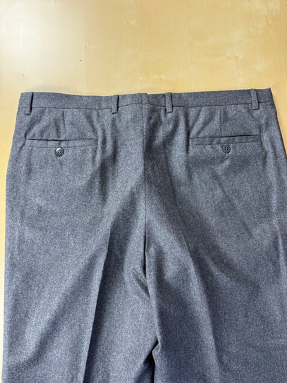Pantaloni sartoriali flanella antracite - tg. 54/56