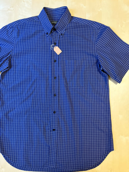 Camicia Romeo Gigli maniche corte a quadri - L