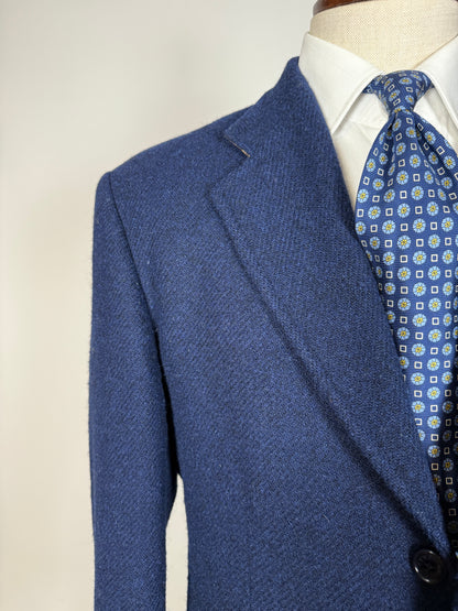 Giacca Etro tweed blu china - tg. 52
