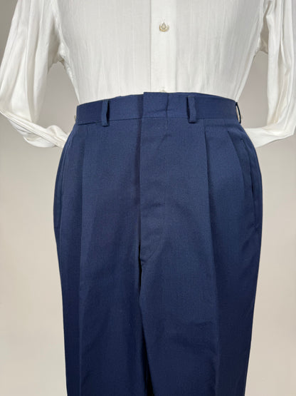 Completo anni ‘60 twill pettinato blu - tg. 48/50