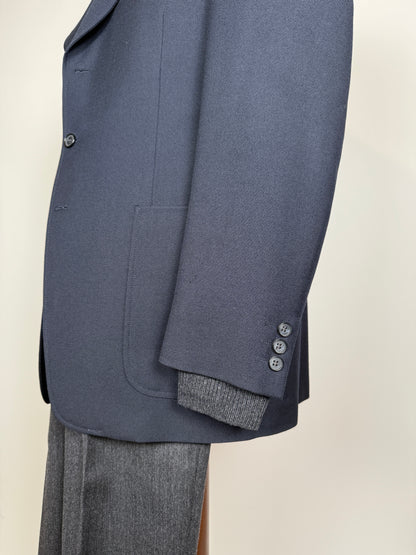 Giacca cavalry twill blu anni ‘60/‘70 - tg. 48