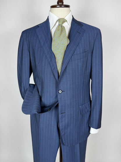 Completo Caruso tessuto Loro Piana lana mohair e seta - tg. 50