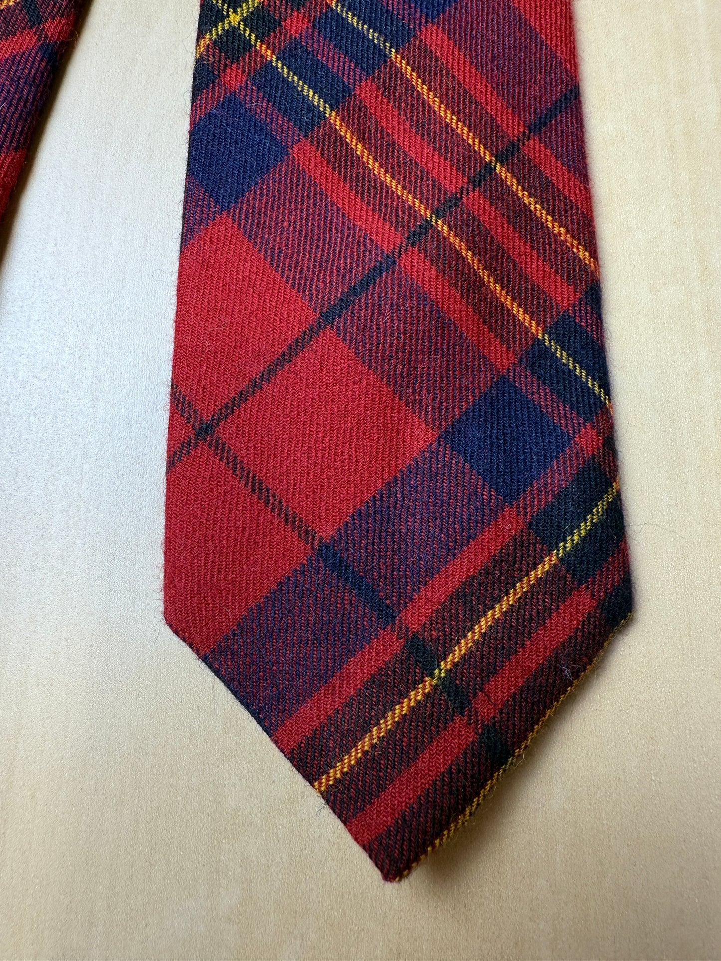 Cravatta in Viyella originale William Hollins tartan