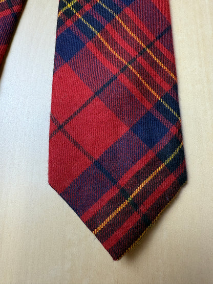 Cravatta in Viyella originale William Hollins tartan