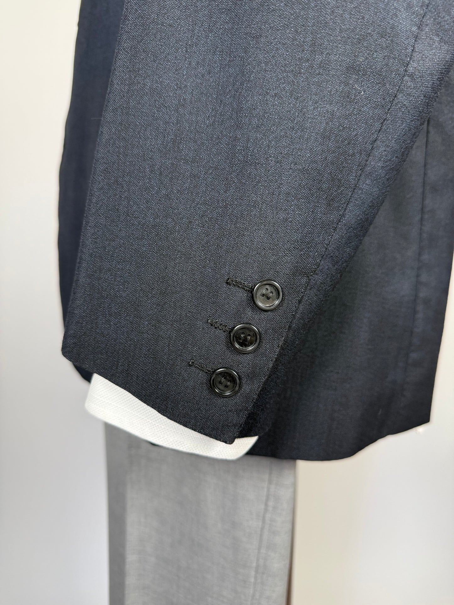 Giacca sartoriale anni '50/'60 fresco lana-mohair - tg. 52/54