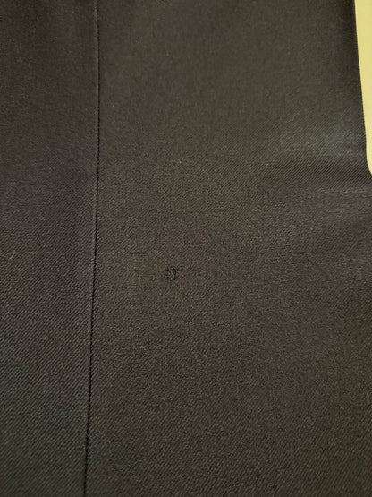 Completo 3 pezzi anni ‘70 a zampa in flanella marrone - tg. 44/46