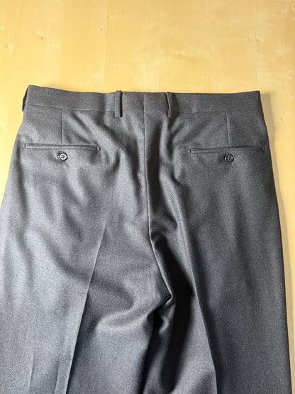 Pantaloni flanella grigio antracite - tg. 50