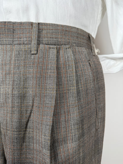 Pantaloni sartoriali Galles grisaglia anni ‘50/‘60 - tg. 52/54