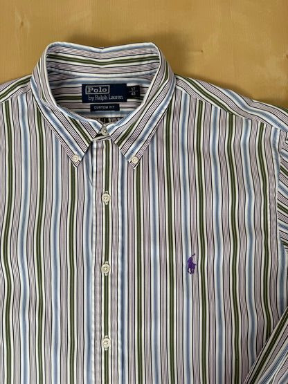 Camicia Ralph Lauren righe - XL collo 43