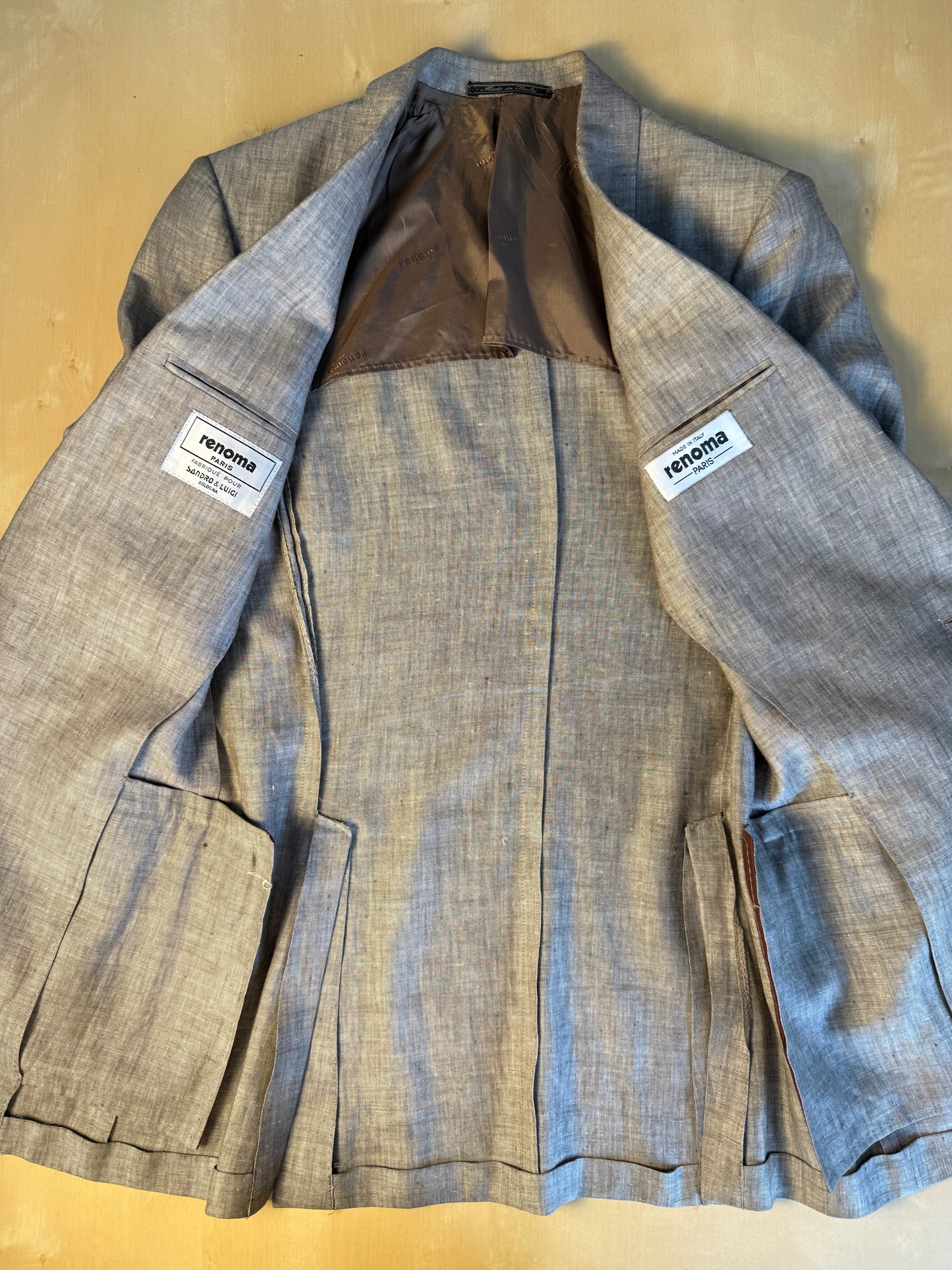 Giacca in lino Renoma anni '80 - tg. 44