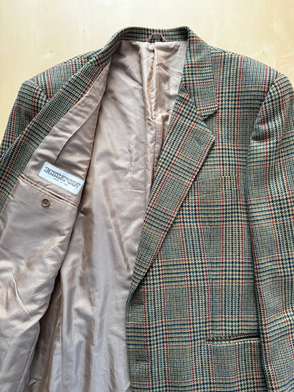 Giacca Hilton anni ‘80 principe di Galles lana e cashmere  - tg. 52