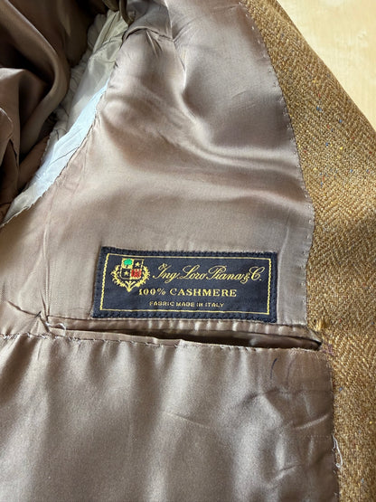 Giacca anni '90 100% cashmere donegal tess. Loro Piana - tg. 50/52