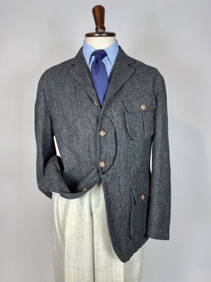Giacca maremmana De Paz in tweed - tg. 52/54