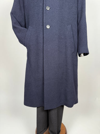 Cappotto raglan E. Zegna in bouclé di lana - tg. 48-52