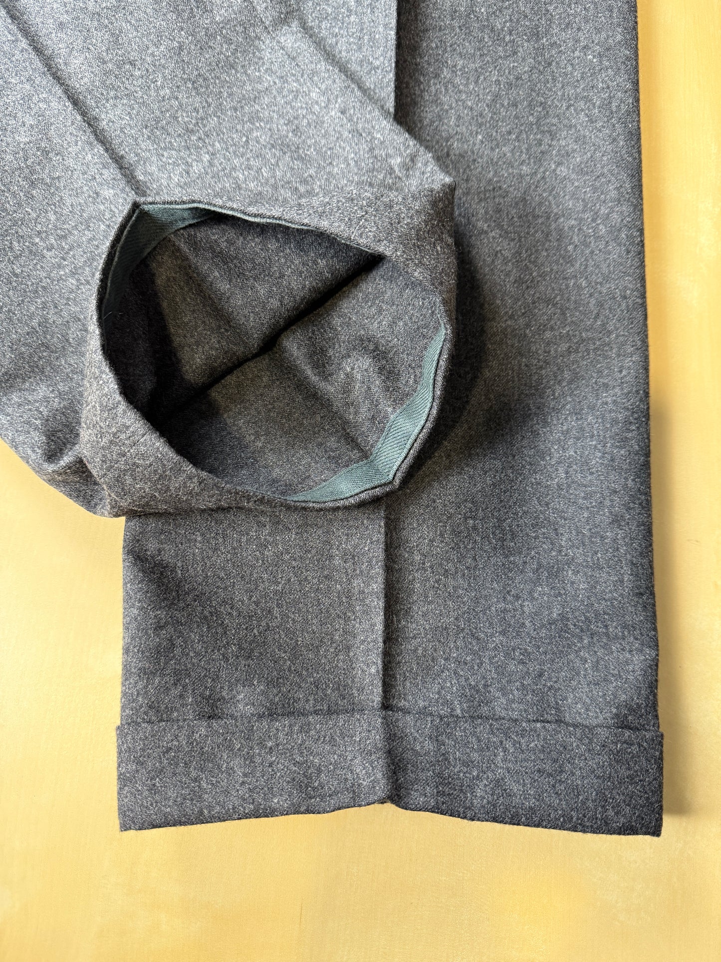 Pantaloni Burberrys flanella antracite - tg. 50