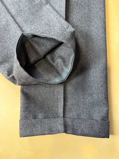 Pantaloni Burberrys flanella antracite - tg. 50