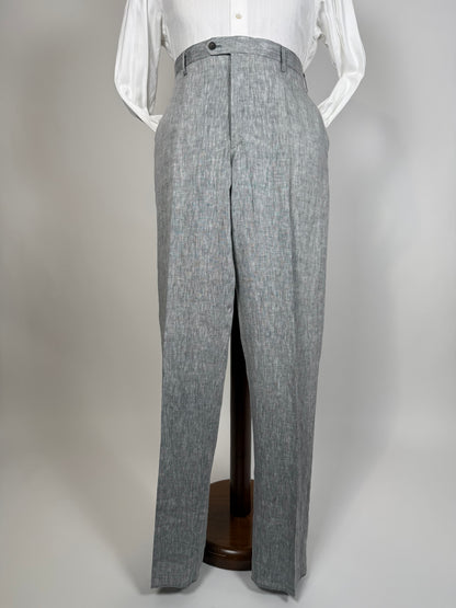 Completo in lino grigio chiaro (nuovo) - tg. 54/56