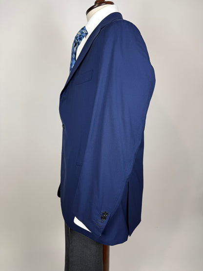 Giacca sartoriale in fresco lana blu - tg. 50/52