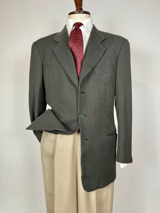 Giacca Armani Collezioni anni ‘90 verde occhio di pernice - tg. 50