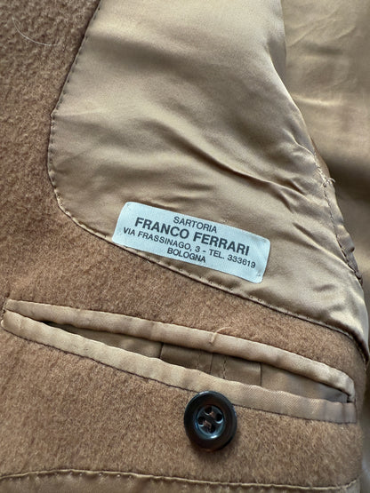 Cappotto cammello sartoriale anni ‘70/‘80 - tg. 48-50
