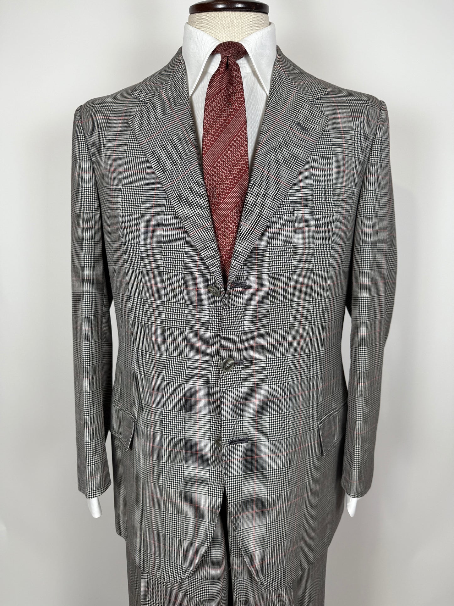 Completo sartoriale principe di Galles pettinato - tg. 52