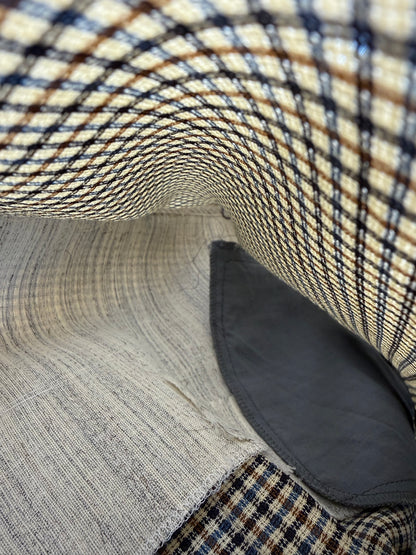 Giacca estiva Pierre Cardin anni '90 super twist quadretti - tg. 50