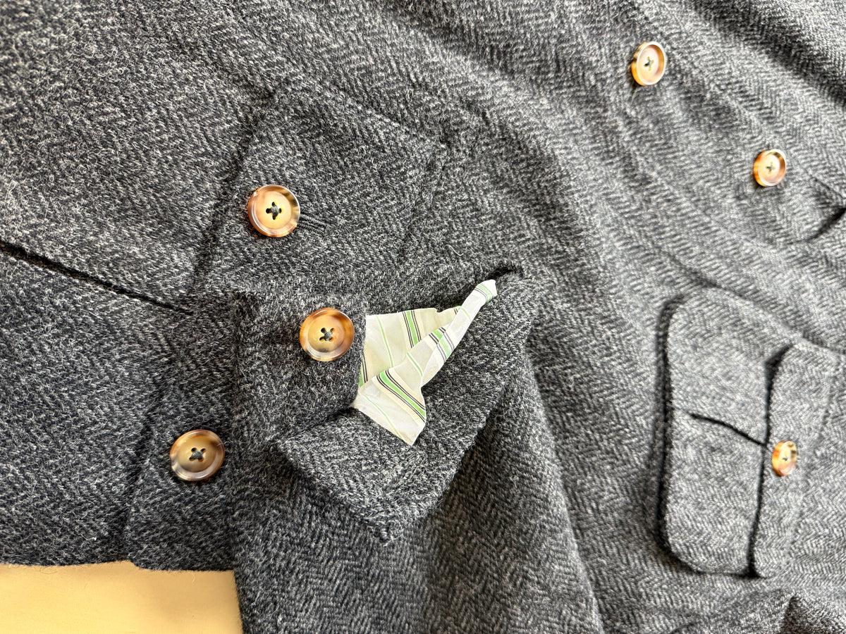 Giacca maremmana De Paz in tweed - tg. 52/54