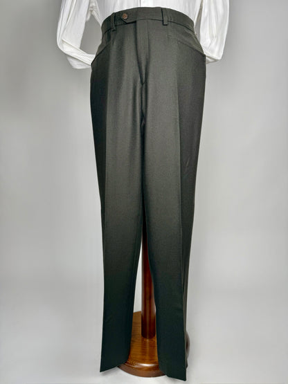Pantaloni flanella verde/cachi anni ‘90 (NOS) - tg. 50