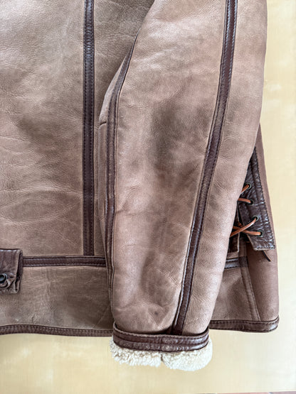 Chiodo in shearling Emporio Armani anni ‘80 - M