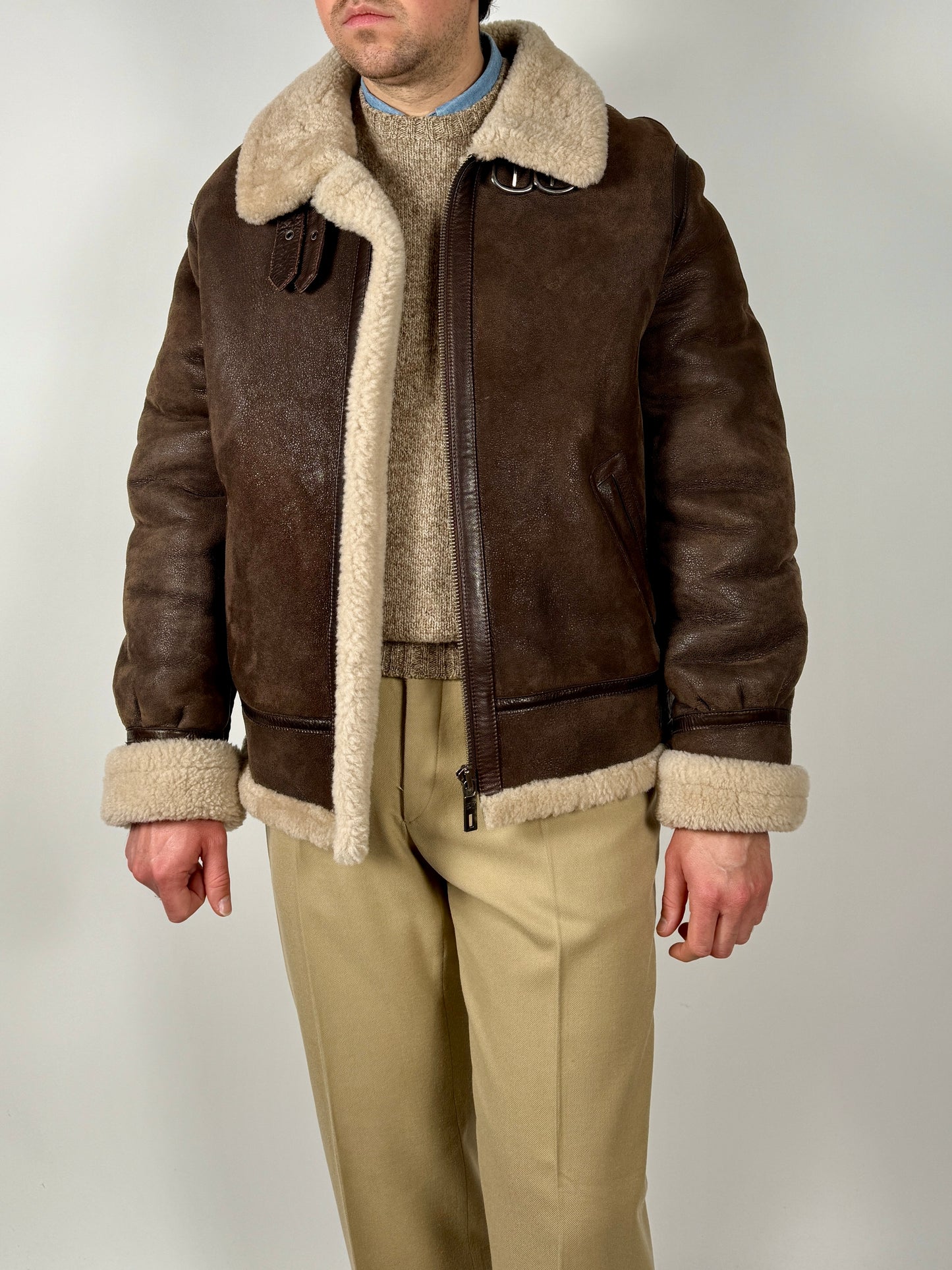 Bomber shearling Chevignon B3 - XL