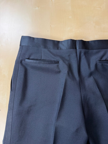 Smoking estivo Cantarelli anni '80 lana e mohair - tg. 50, pantaloni 52