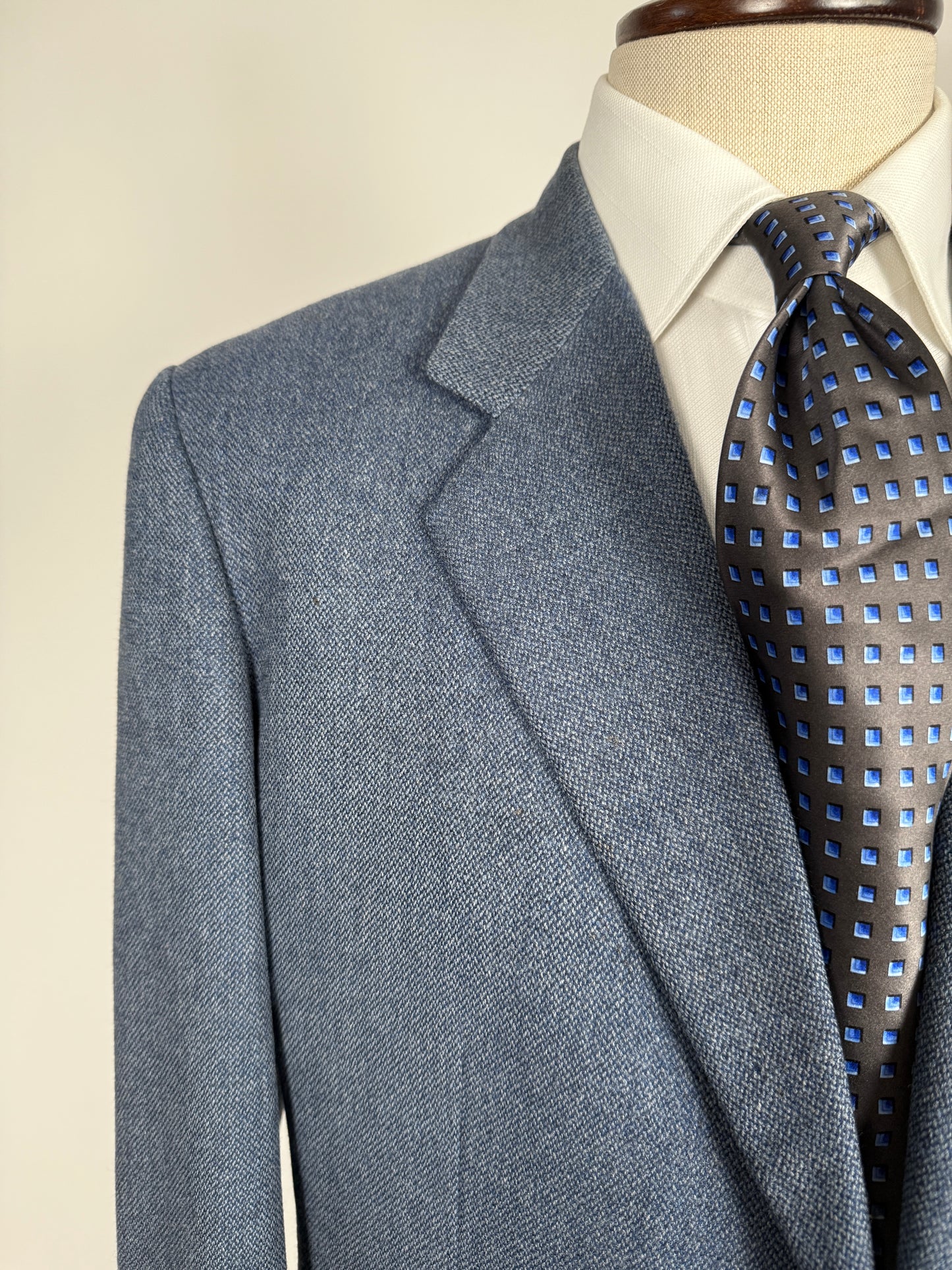 Giacca Burberrys in lana e cashmere blu - tg. 52