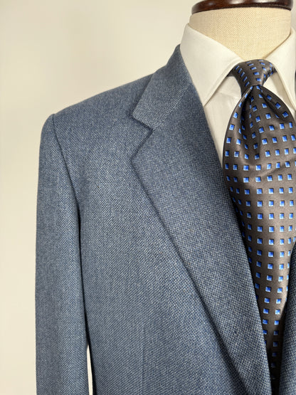 Giacca Burberrys in lana e cashmere blu - tg. 52