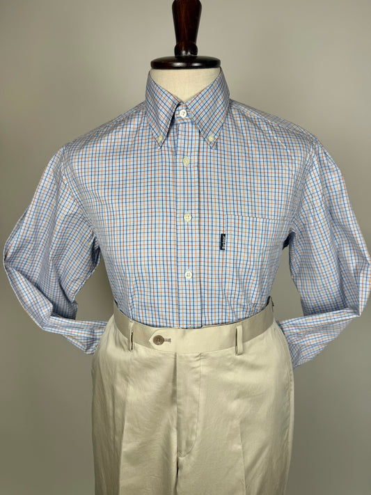 Camicia Barbour Oxford quadretti - M collo 39
