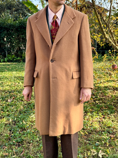 Cappotto cammello sartoriale anni ‘70/‘80 - tg. 48-50
