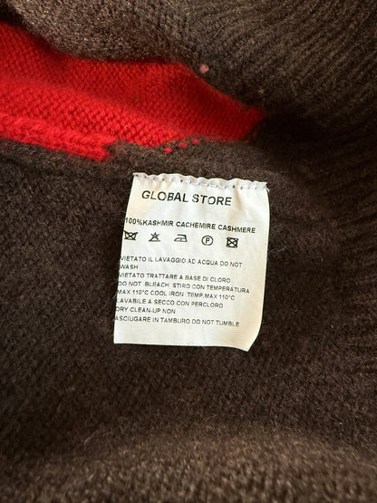 Pullover losanghe Cains Moore 100% cashmere - XL (54)