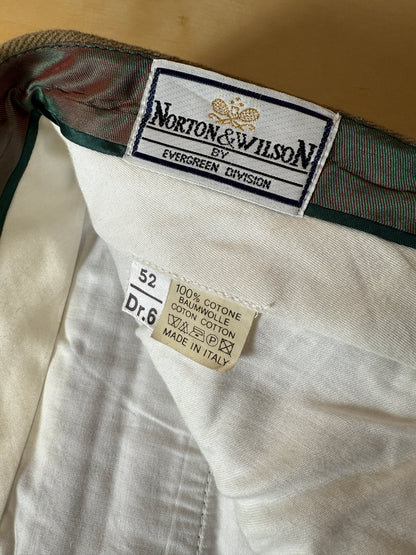 Pantaloni anni ‘80 in cotone - tg. 52