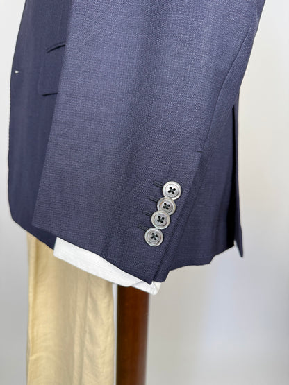 Giacca Aquascutum estiva hopsack blu- tg. 48