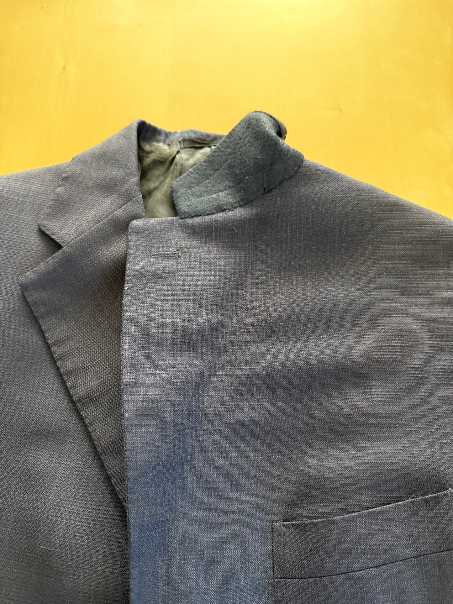 Giacca Aquascutum estiva hopsack blu- tg. 48