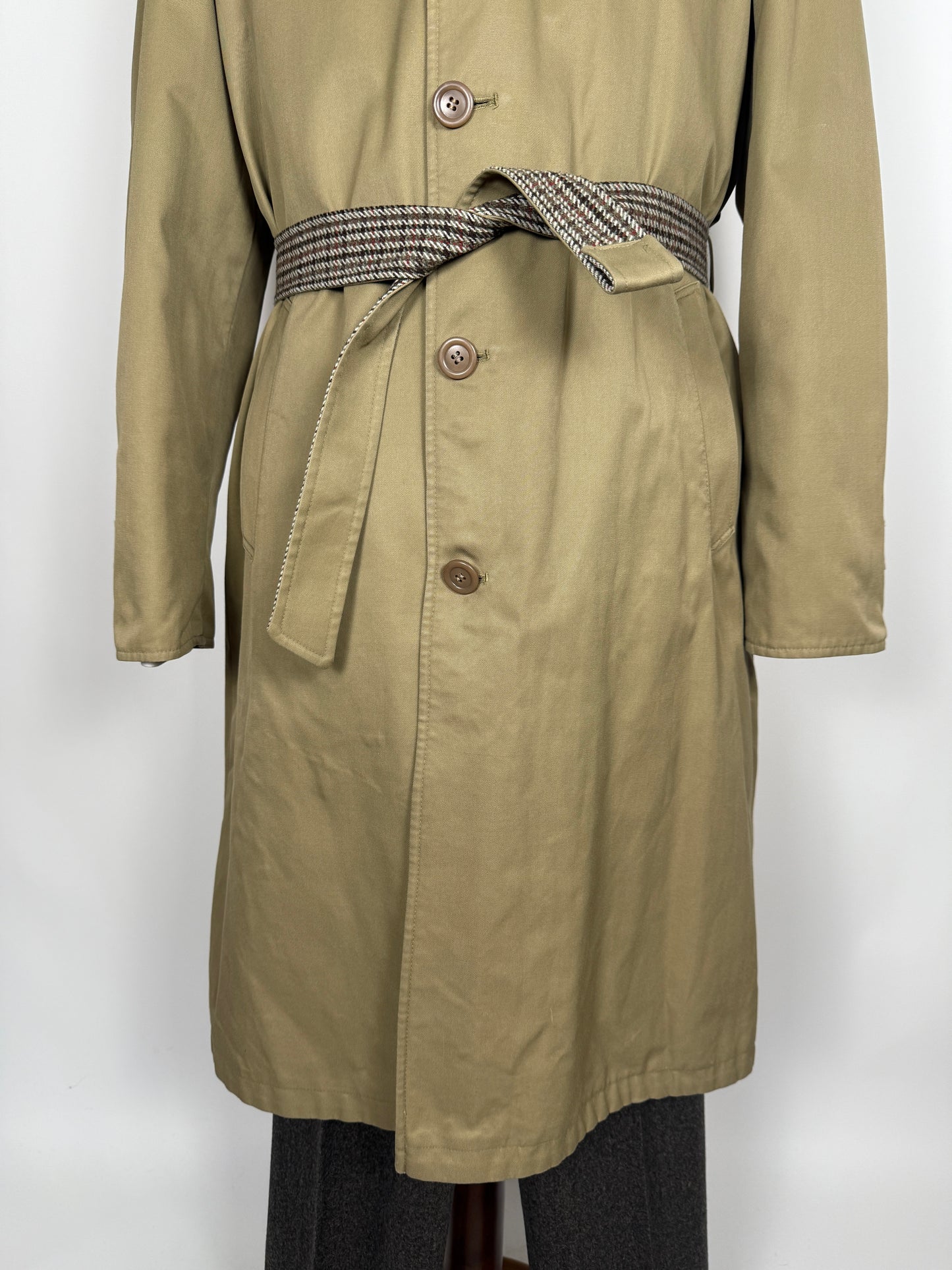 Soprabito reversibile cappotto + impermeabile anni ‘70/‘80 - tg. 46/50