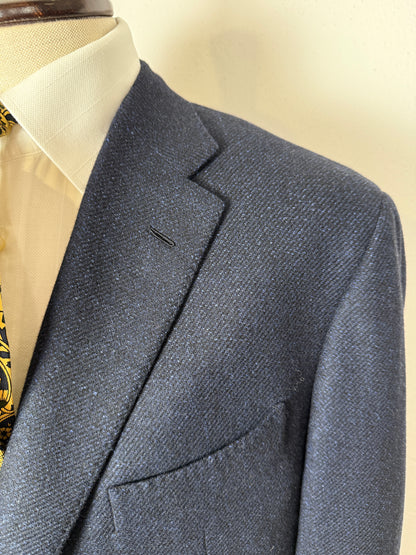 Giacca Caruso in panno blu - tg. 56/58