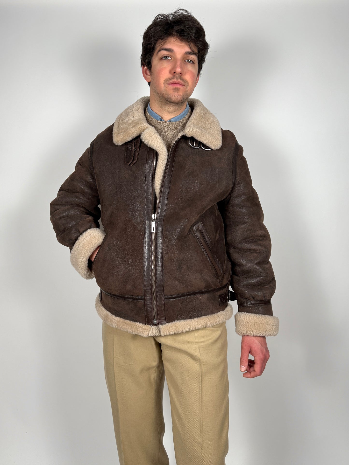 Bomber shearling Chevignon B3 - XL