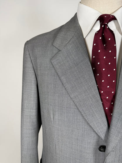 Giacca sartoriale anni '70 in grisaglia pettinata - tg. 50