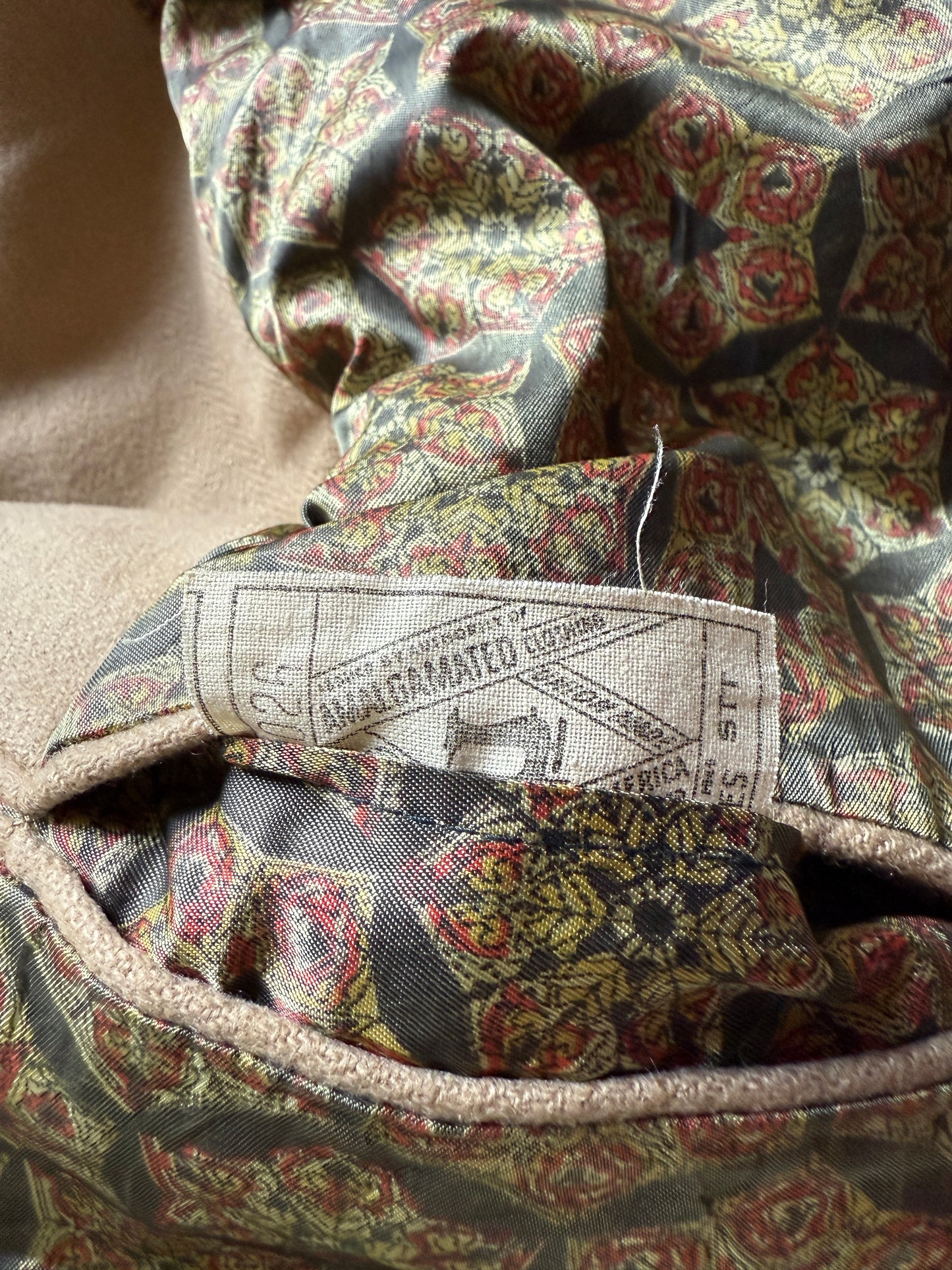 Giacca americana anni ‘60/‘70 in puro cashmere spinato - tg. 52