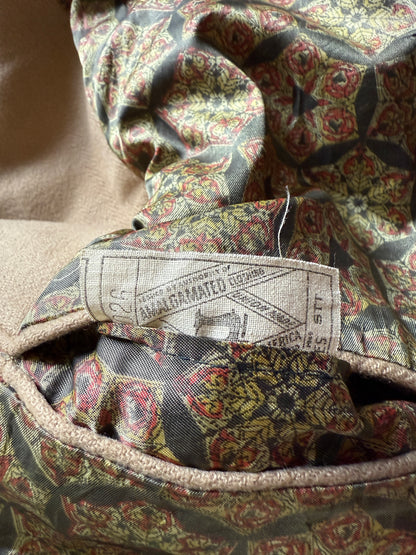 Giacca americana anni ‘60/‘70 in puro cashmere spinato - tg. 52