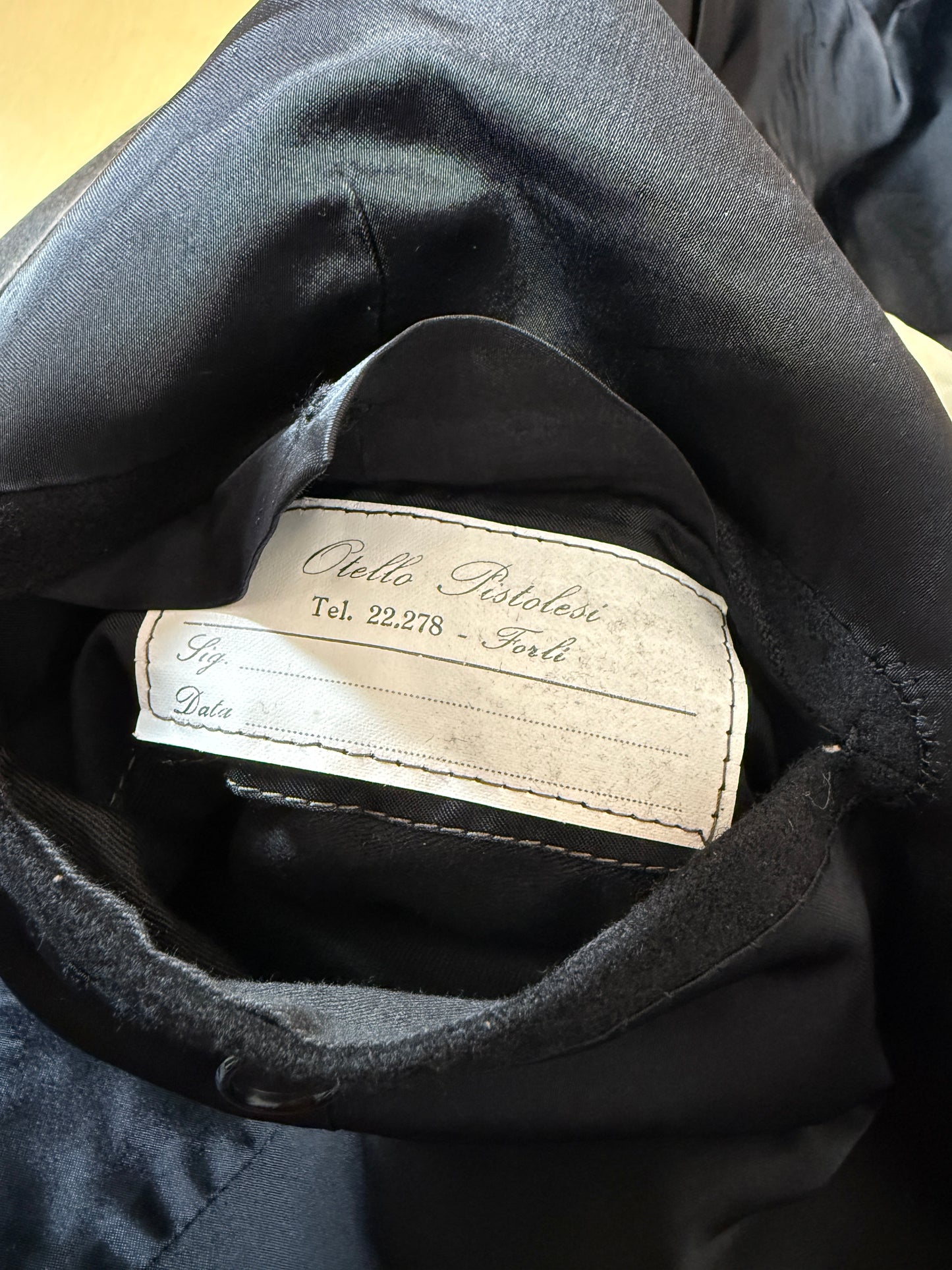 Giacca sartoriale da smoking anni ‘60/‘70 - tg. 46