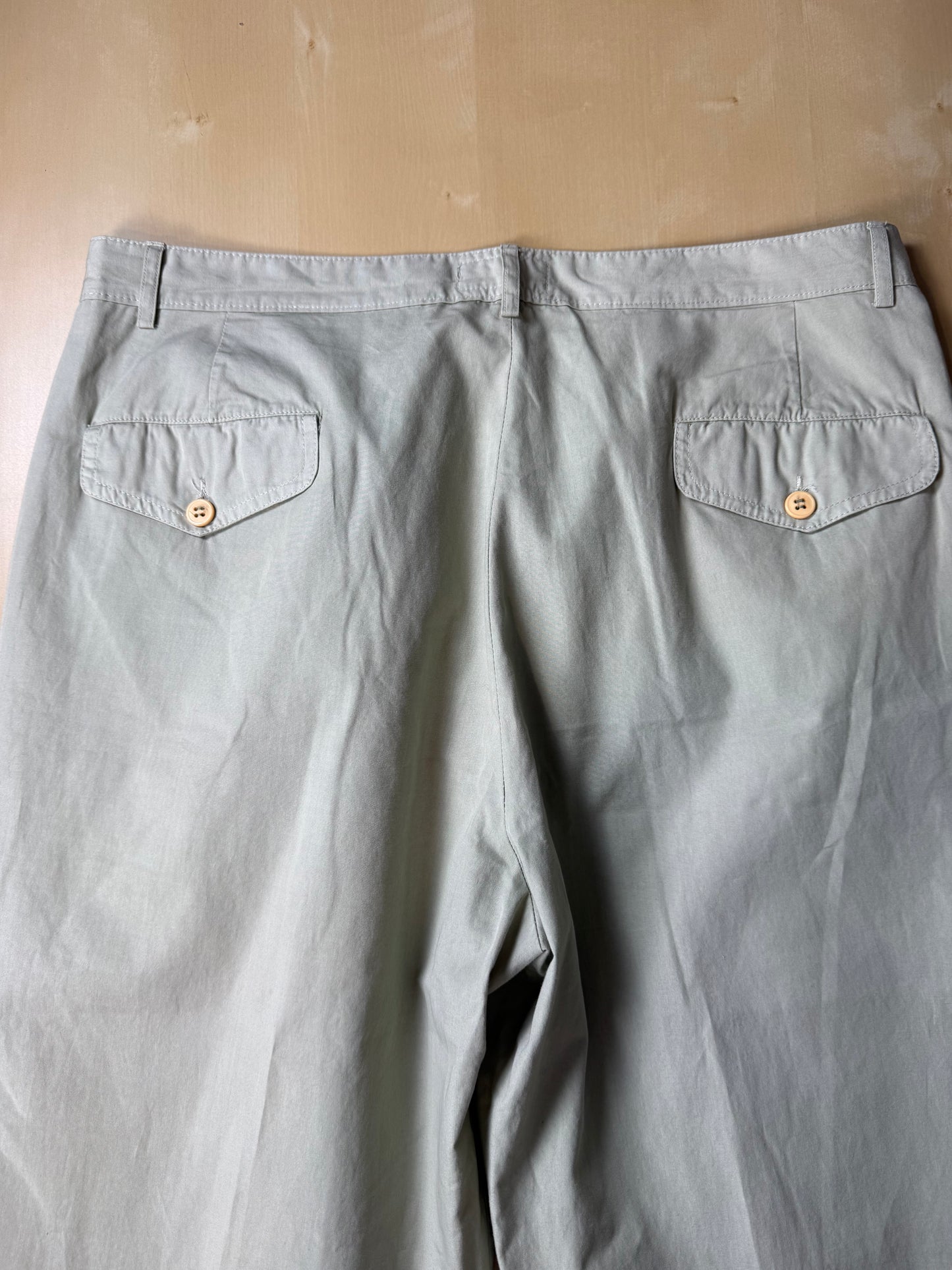 Pantaloni Valentino Jeans anni '80 tela di cotone - tg. 52