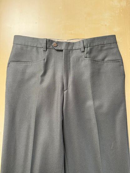 Pantaloni flanella verde/cachi anni ‘90 (NOS) - tg. 50