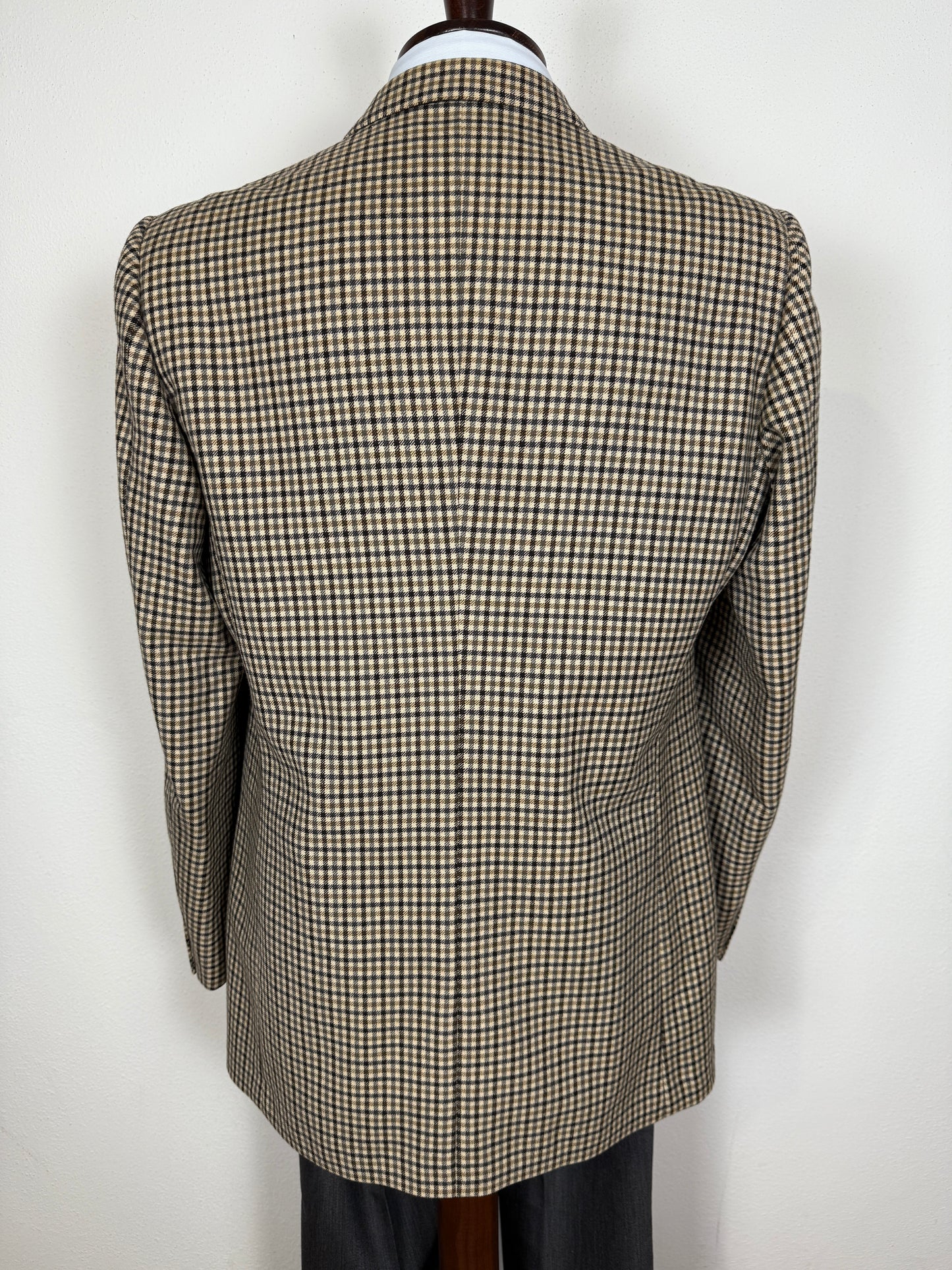 Giacca anni ‘70/‘80 a quadri - tg. 50/52